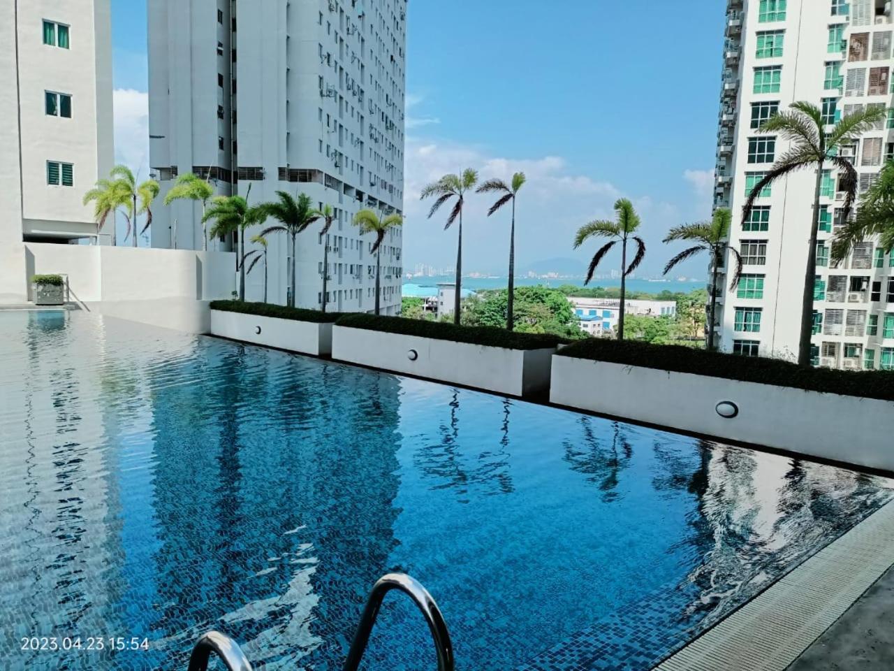 City Town 2-6 Pax Beautiful View Cozy Condo, Jelutong, Georgetown, Centre Heart Of Penang Island, Near Highway Komtar Gurney Exteriér fotografie